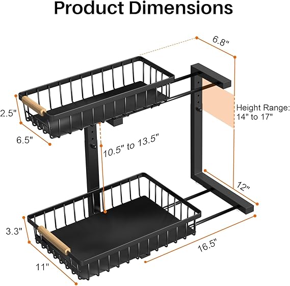 Under Sink Storage Organizer